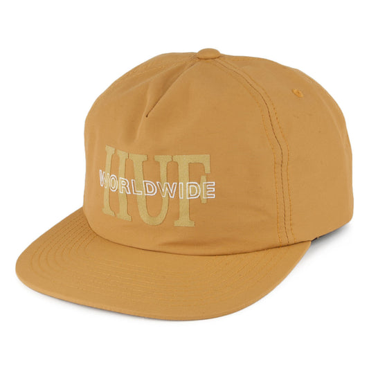 HUF National Strapback Cap - Senfgelb