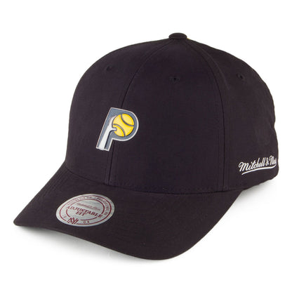 Mitchell & Ness Taped Indiana Pacers Snapback Cap - Schwarz