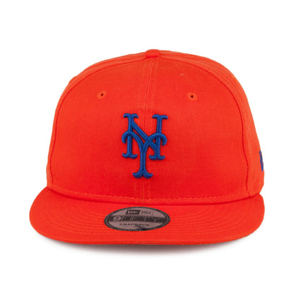 New Era 9FIFTY New York Mets Snapback Cap - Washed Team - Orange