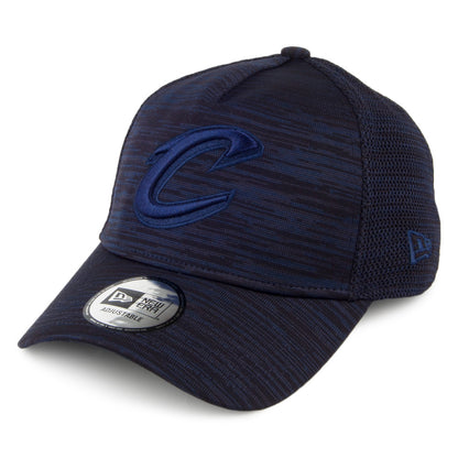 New Era Cleveland Cavaliers Baseball Cap - Engineered Fit Aframe - Marineblau-Schwarz