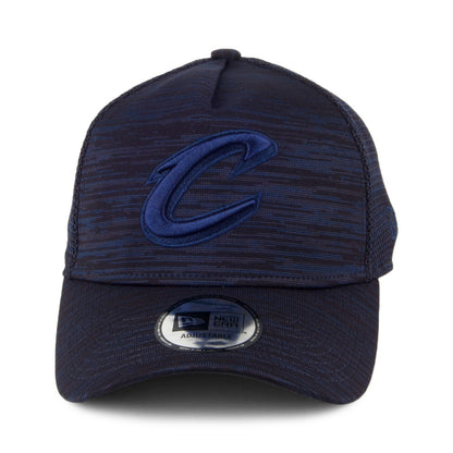 New Era Cleveland Cavaliers Baseball Cap - Engineered Fit Aframe - Marineblau-Schwarz