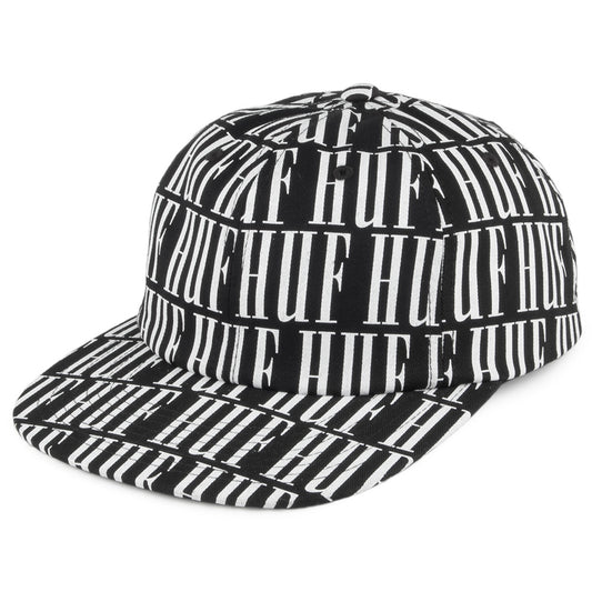 HUF Night Market 6 Paneele Cap - Schwarz