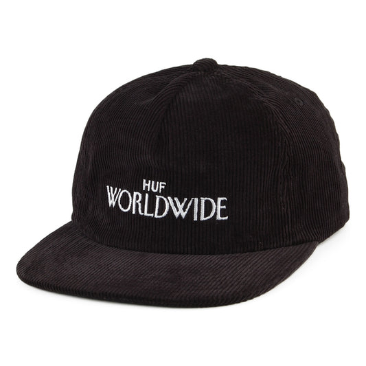 HUF Archive Kord Strapback Cap - Schwarz