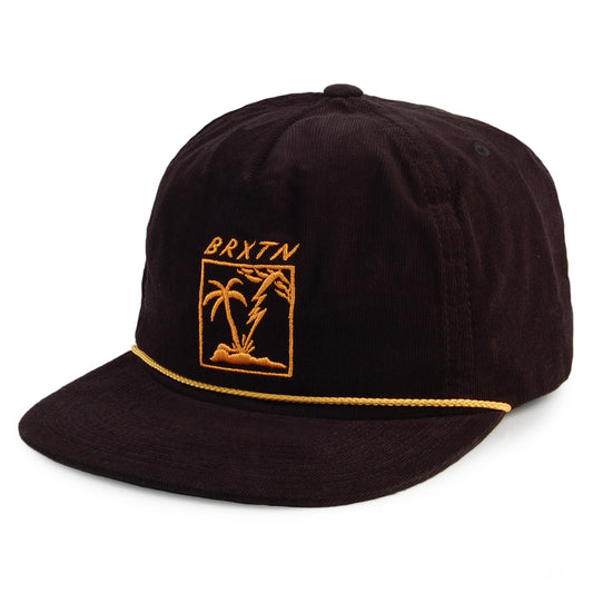Brixton Stranded HP Baseball Cap - Schwarz