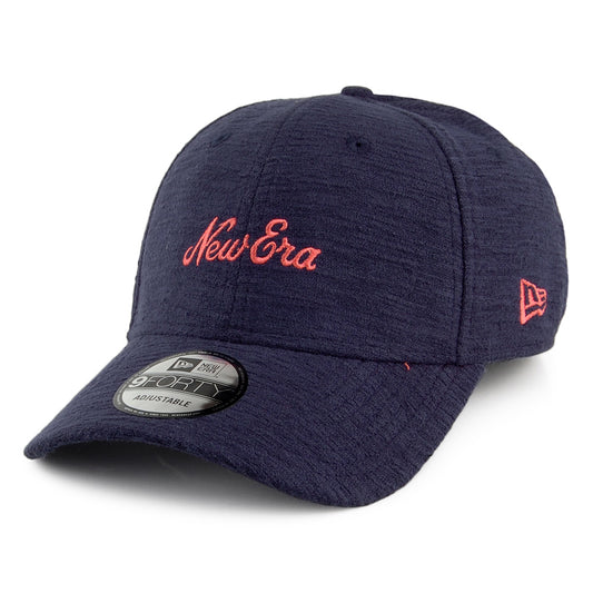 New Era 9FORTY Snapback Cap - NE Slub - Marineblau
