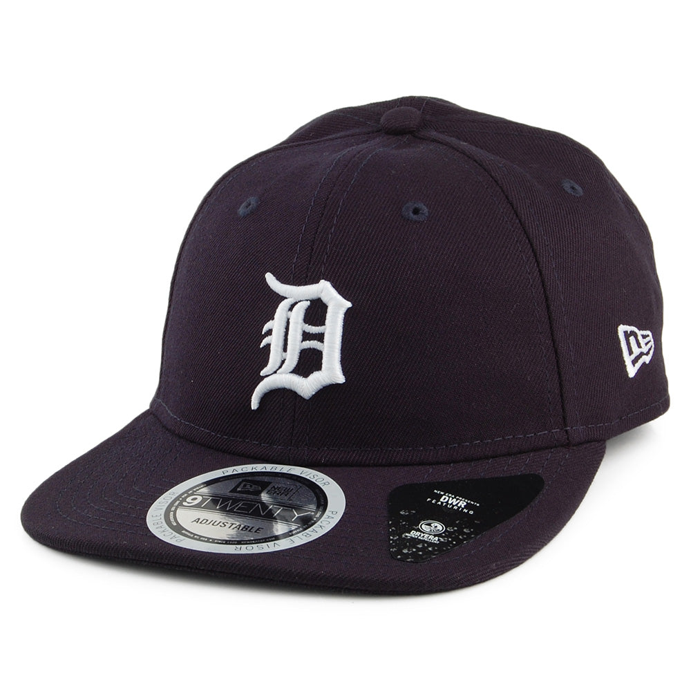 New Era 9TWENTY Detroit Tigers Baseball Cap - Team Packable - Schwarz