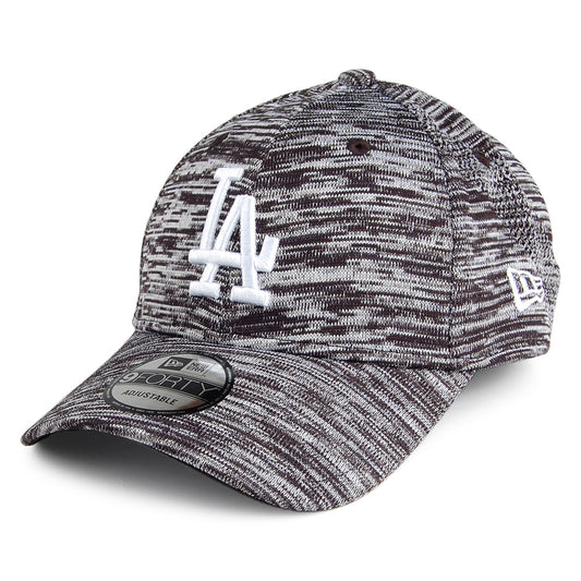 New Era 9FORTY L.A. Dodgers Baseball Cap - Engineered Fit - Schwarz Meliert