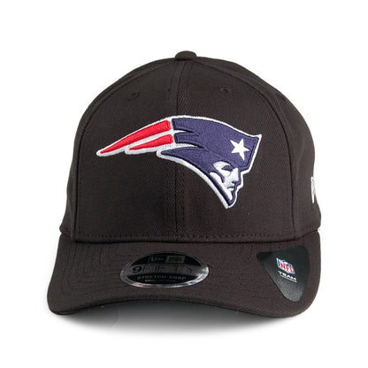 New Era 9FIFTY New England Patriots Snapback Cap - Stretch Snap - Schwarz