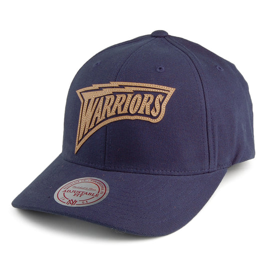 Mitchell & Ness Golden State Warriors Baseball Cap - Gameplan - Marineblau