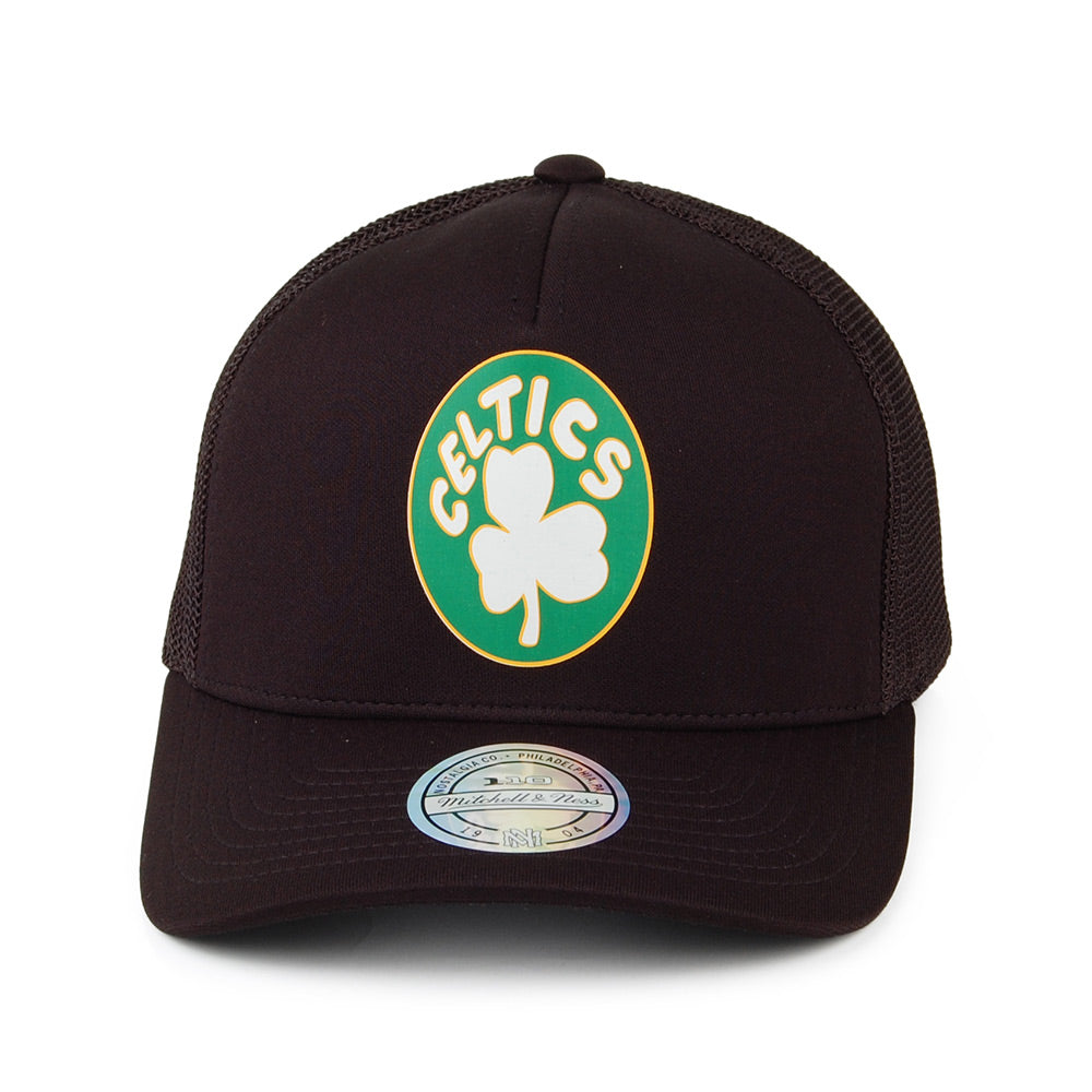Mitchell & Ness Boston Celtics Trucker Cap - Vintage Jersey - Schwarz