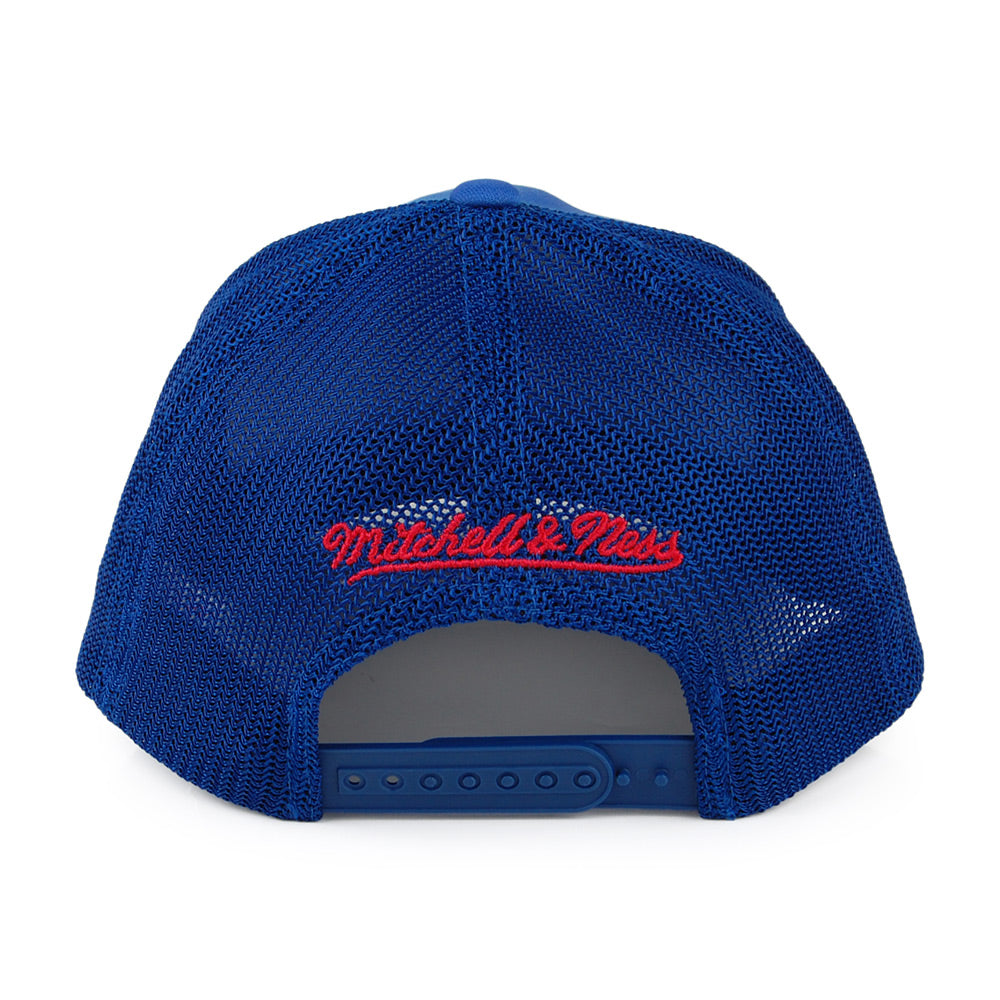 Mitchell & Ness Philadelphia 76ers Trucker Cap - Vintage Jersey - Blau