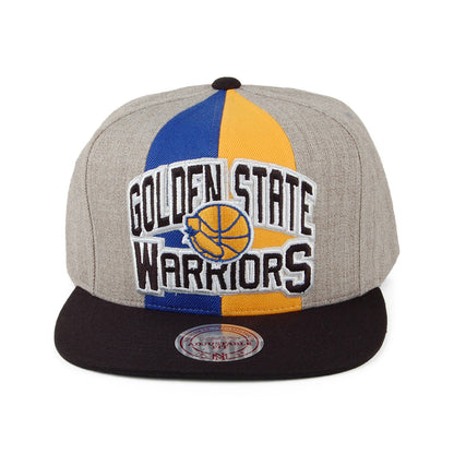 Mitchell & Ness Golden State Warriors Snapback Cap - Equip - Grau