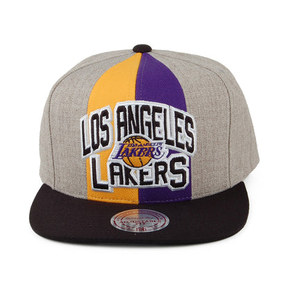 Mitchell & Ness L.A. Lakers Snapback Cap - Equip - Grau