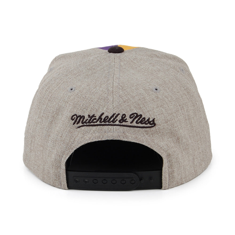 Mitchell & Ness L.A. Lakers Snapback Cap - Equip - Grau