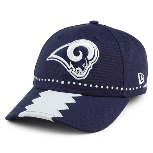 New Era 9FORTY Los Angeles Rams Baseball Cap - NFL Draft - Marineblau