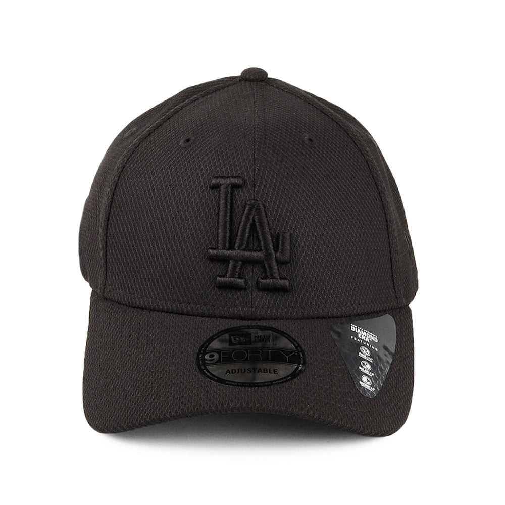 New Era 9FORTY L.A. Dodgers Snapback Cap - Diamond Era - Schwarz