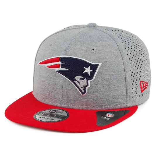 New Era 9FIFTY New England Patriots Snapback Cap - Shadow Tech - Grau-Rot