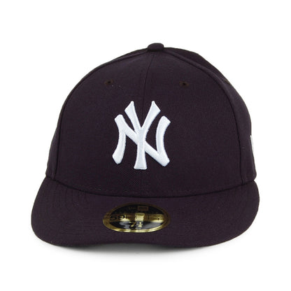 New Era 59FIFTY Flaches Profil New York Yankees Baseball Cap - Low Profile - Marineblau