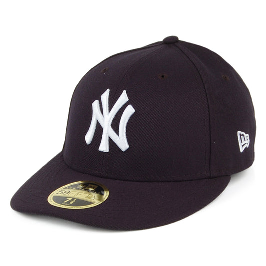 New Era 59FIFTY Flaches Profil New York Yankees Baseball Cap - Low Profile - Marineblau