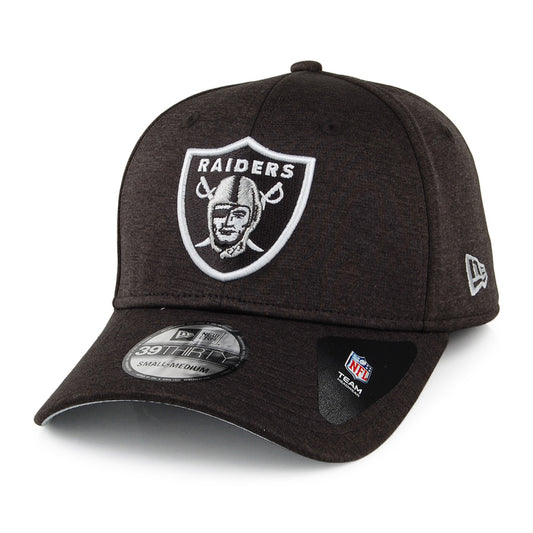 New Era 39THIRTY Las Vegas Raiders Baseball Cap - NFL Shadow Tech - Schwarz-Mix
