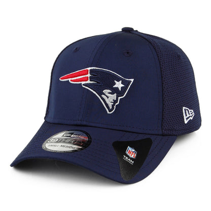 New Era 39THIRTY New England Patriots Baseball Cap - NFL Featherweight - Marineblau