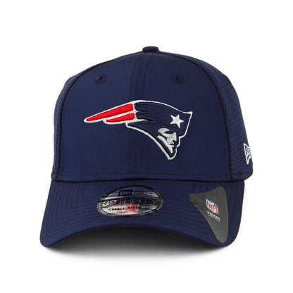 New Era 39THIRTY New England Patriots Baseball Cap - NFL Featherweight - Marineblau