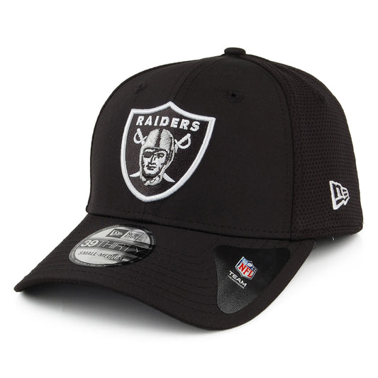 New Era 39THIRTY Las Vegas Raiders Baseball Cap - NFL Featherweight - Schwarz