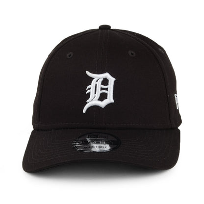 New Era 9FORTY Detroit Tigers Baseball Cap - MLB League Essential - Schwarz-Weiß