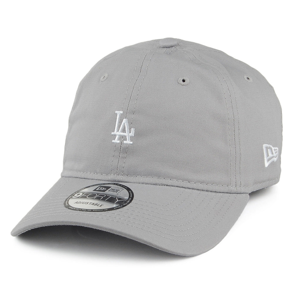 New Era 9FORTY L.A. Dodgers Baseball Cap - Essential Unstructured - Grau