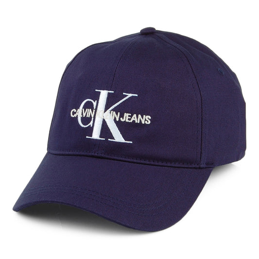 Calvin Klein J Monogram Baseball Cap - Marineblau