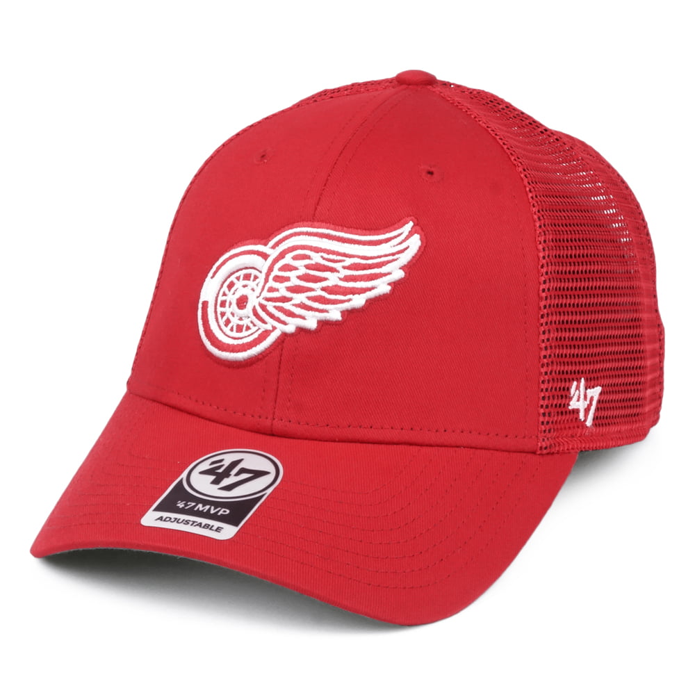 47 Brand Detroit Red Wings Trucker Cap - Branson MVP - Rot