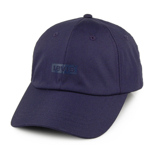 Levi's Baby Tab Logo 600D Wasserfeste Baseball Cap - Marineblau