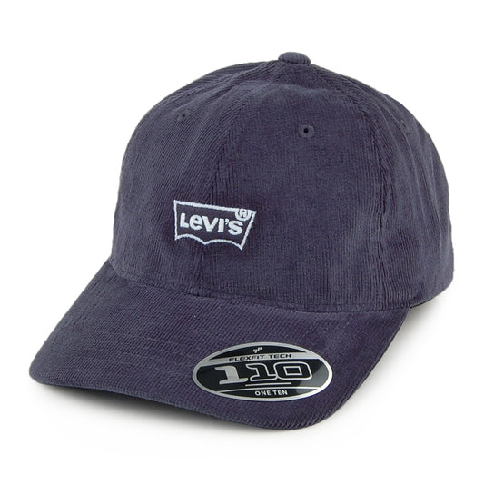 Levi's Batwing Flexfit Kord Baseball Cap - Marineblau