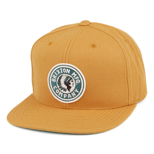 Brixton Rival Snapback Cap - Senfgelb