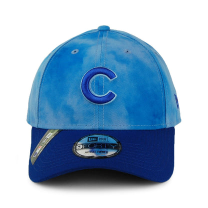 New Era 9FORTY Chicago Cubs Baseball Cap MLB Sky - Blau