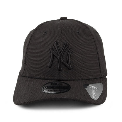 New Era 9FORTY New York Yankees Baseball Cap - MLB Diamond Era - Schwarz