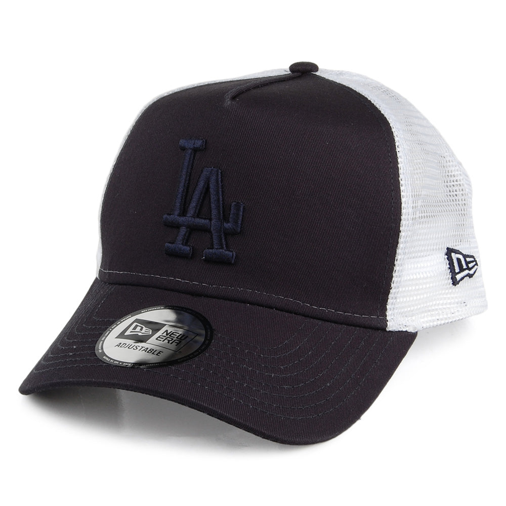 New Era A-Frame L.A. Dodgers Trucker Cap MLB League Essential - Marineblau-Weiß