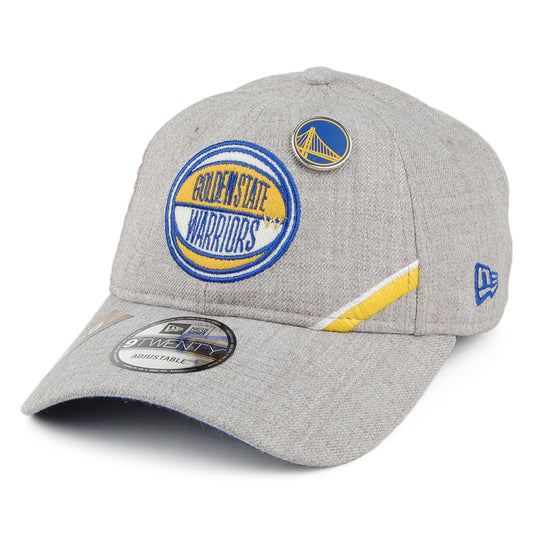 New Era Unisex 9TWENTY Golden State Warriors Baseball Cap - Meliertes Grau