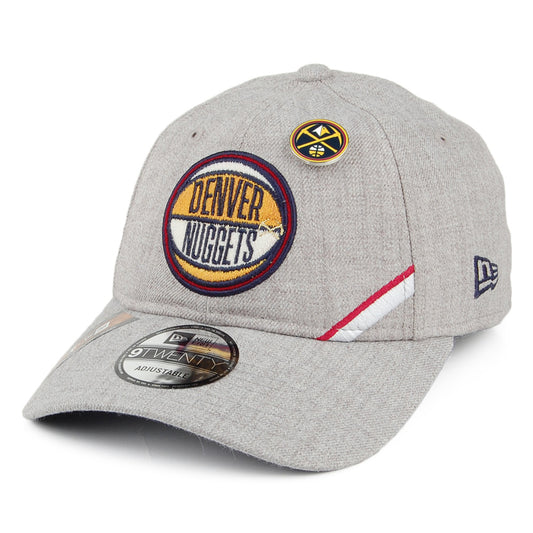 New Era Unisex 9TWENTY Denver Nuggets Baseball Cap - Meliertes Grau