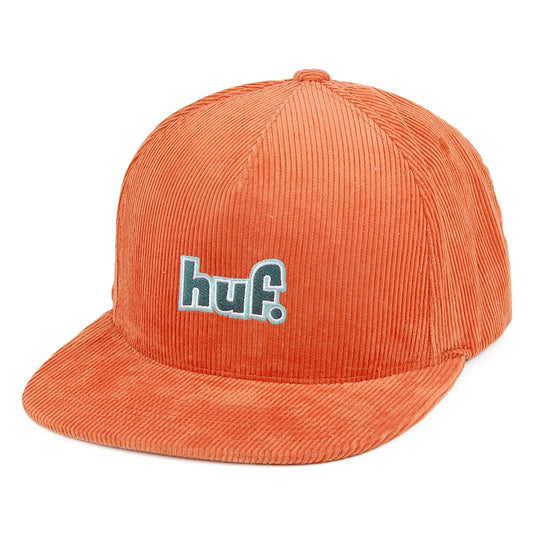 HUF 1993 Logo Snapback Cap - Verbranntes Orange