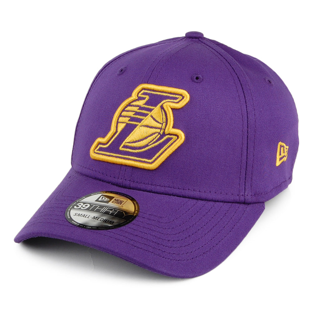 New Era 39THIRTY L.A. Lakers Baseball Cap - NBA - Lila