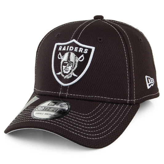 New Era 39THIRTY Las Vegas Raiders Baseball Cap - NFL Onfield Road - Schwarz