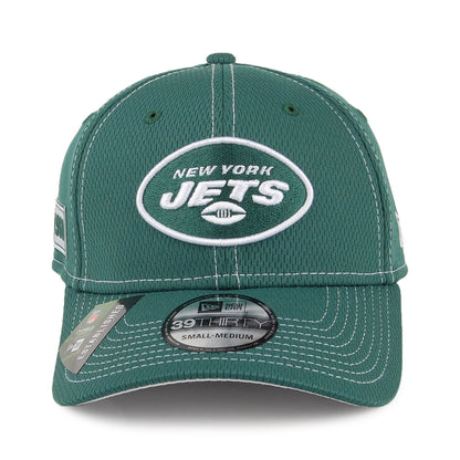 New Era 39THIRTY New York Jets Baseball Cap - NFL Onfield Road - Grün