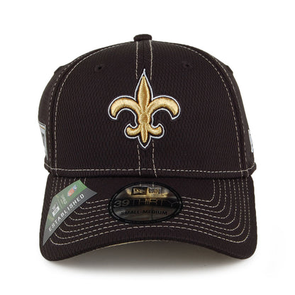 New Era 39THIRTY New Orleans Saints Baseball Cap - NFL Onfield Road - Schwarz