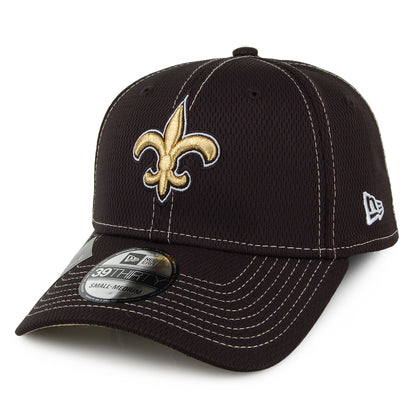 New Era 39THIRTY New Orleans Saints Baseball Cap - NFL Onfield Road - Schwarz