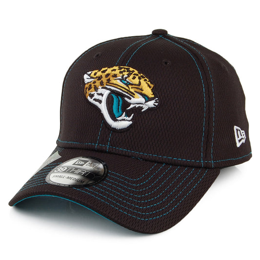New Era 39THIRTY Jacksonville Jaguars Baseball Cap - NFL Onfield Road - Schwarz