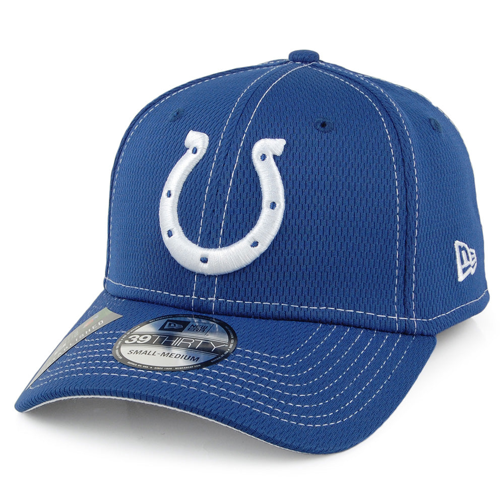 New Era 39THIRTY Indianapolis Colts Baseball Cap - NFL Onfield Road - Blau