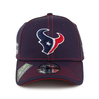 New Era 39THIRTY Houston Texans Baseball Cap - NFL Onfield Road - Marineblau