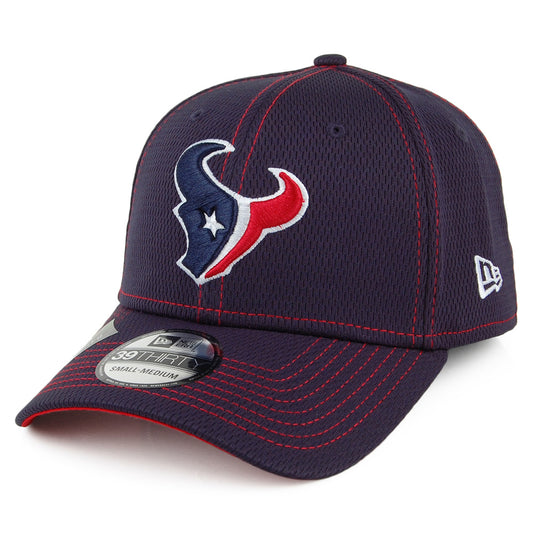 New Era 39THIRTY Houston Texans Baseball Cap - NFL Onfield Road - Marineblau