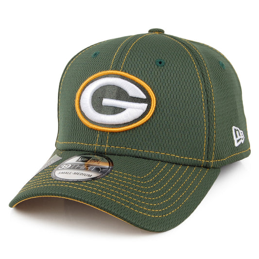 New Era 39THIRTY Green Bay Packers Baseball Cap - NFL Onfield Road - Grün